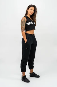 Pantalon de survêtement pour femme Nebbia GYM TIME Oversized Joggers With Pockets 281 black