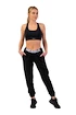 Pantalon de survêtement pour femme Nebbia  Iconic Mid-Waist Sweatpants 408 black XS