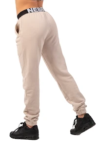 Pantalon de survêtement pour femme Nebbia  Iconic Mid-Waist Sweatpants 408 cream