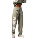 Pantalon de survêtement pour femme Nebbia STRONG BEAUTY Loose-Fit Baggy Pants BOYFRIEND STYLE 432 light green