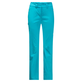 Pantalon pour femme Jack Wolfskin Overland Pants Dark Aqua