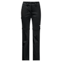 Pantalon pour femme Jack Wolfskin  Overland Zip Away Black