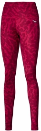 Pantalon pour femme Mizuno Printed Tight /Persian Red