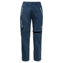 Pantalon pour homme Jack Wolfskin  Overland Zip Away Thunder Blue