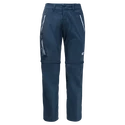 Pantalon pour homme Jack Wolfskin  Overland Zip Away Thunder Blue