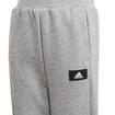 Pantalons de survêtement pour garçon Adidas  Future Icons 3-Stripes Tapered-Leg Pants Medium Grey Heather