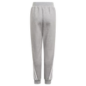 Pantalons de survêtement pour garçon Adidas  Future Icons 3-Stripes Tapered-Leg Pants Medium Grey Heather