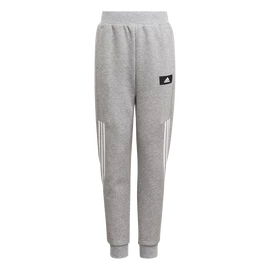 Pantalons de survêtement pour garçon Adidas Future Icons 3-Stripes Tapered-Leg Pants Medium Grey Heather
