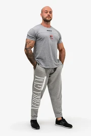 Pantalons de survêtement pour homme Nebbia Beast Mode On iconic sweatpants 186 grey