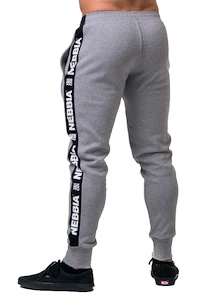 Pantalons de survêtement pour homme Nebbia  Golden Era sweatpants 196 light grey XXL