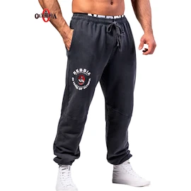 Pantalons de survêtement pour homme Nebbia NEBBIA x OLYMPIA Washed Sweat Joggers LEGEND 795 black