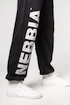 Pantalons de survêtement pour homme Nebbia  Washed-off Gym Sweatpants Baggy Style GYM BRO 373 Black
