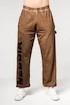 Pantalons de survêtement pour homme Nebbia  Washed-off Gym Sweatpants Baggy Style GYM BRO 373 Ligth Brown