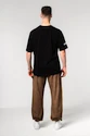 Pantalons de survêtement pour homme Nebbia  Washed-off Gym Sweatpants Baggy Style GYM BRO 373 Ligth Brown