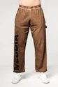 Pantalons de survêtement pour homme Nebbia  Washed-off Gym Sweatpants Baggy Style GYM BRO 373 Ligth Brown