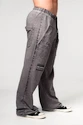 Pantalons de survêtement pour homme Nebbia  Washed-off Gym Sweatpants NO SHORTCUTS 372 Light Grey