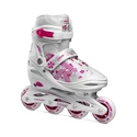 Patins à roulettes pour enfant Roces  Jokey 3.0 Girl White/Pink