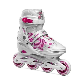 Patins à roulettes pour enfant Roces Jokey 3.0 Girl White/Pink