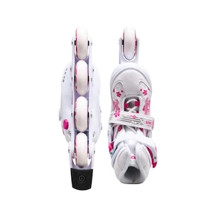 Patins à roulettes pour enfant Roces  Jokey 3.0 Girl White/Pink