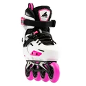 Patins à roulettes pour enfant Rollerblade  APEX G White/Pink