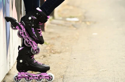 Patins à roulettes pour femme Fila  Madame Houdini Black/Violet