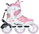 Patins à roulettes pour femme Powerslide  Phuzion Argon Syncro Rose 110 Trinity