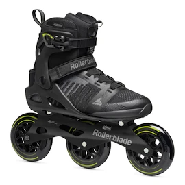 Patins à roulettes pour homme Rollerblade Macroblade 110 3WD Black/Lime