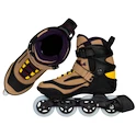 Patins à roulettes Powerslide  Phuzion Radon Umber 80 Trinity