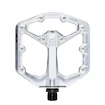 Pédales plateformes Crankbrothers  Stamp 7 Small High Polish Silver