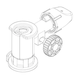 Pièce détachée Thule 1500054645 Caster Assembly UG2 - Ver 2