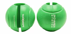 Poignées sur l'axe Power System Bar Globe Gripz Green