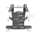 Porte-bébé Kinderkraft  Nino Confetti Grey