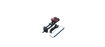 Porte-trottinettes pour attelage de remorque TMK  FLY Footbike 01 - black