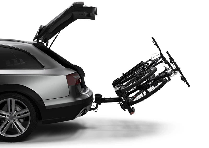 Porte velo sur attelage remorque Thule EasyFold XT 2 933 Sportega