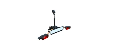 Porte-vélo sur attelage remorque TMK  FLY 01 - orange