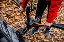 Porte-vélo sur attelage remorque TMK  FLY 02 - orange