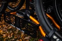 Porte-vélo sur attelage remorque TMK FLY 02 - orange