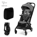 Poussette compacte pour avion Kinderkraft Pilot 2 Platinum Gray