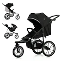Poussette de sport Kinderkraft Helsi 2 Black