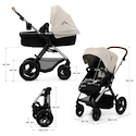 Poussette Kinderkraft Moov 2 3in1 Moonlight Grey