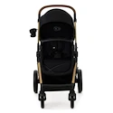 Poussette Kinderkraft Moov 2 3in1 Pure Black Eva Wheels