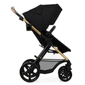 Poussette Kinderkraft Moov 2 3in1 Pure Black Eva Wheels