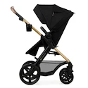 Poussette Kinderkraft Moov 2 3in1 Pure Black Eva Wheels