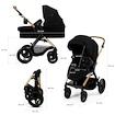 Poussette Kinderkraft Moov 2 XL Pure Black