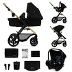 Poussette Kinderkraft Moov 2 XL Pure Black