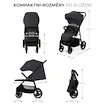 Poussette Kinderkraft Trig 3  Granite Grey