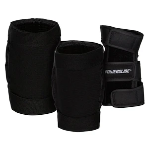 Protections pour hockey inline pour enfant  Powerslide  Basic Set Black