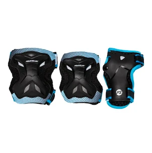 Protections pour hockey inline pour enfant  Powerslide  Kids Pro Boys II Set Black/Blue