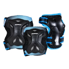 Protections pour hockey inline pour enfant Powerslide Kids Pro Boys Set Black/Blue