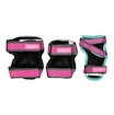 Protections pour hockey inline pour enfant  Powerslide  Kids Pro Girls II Set Grey/Pink